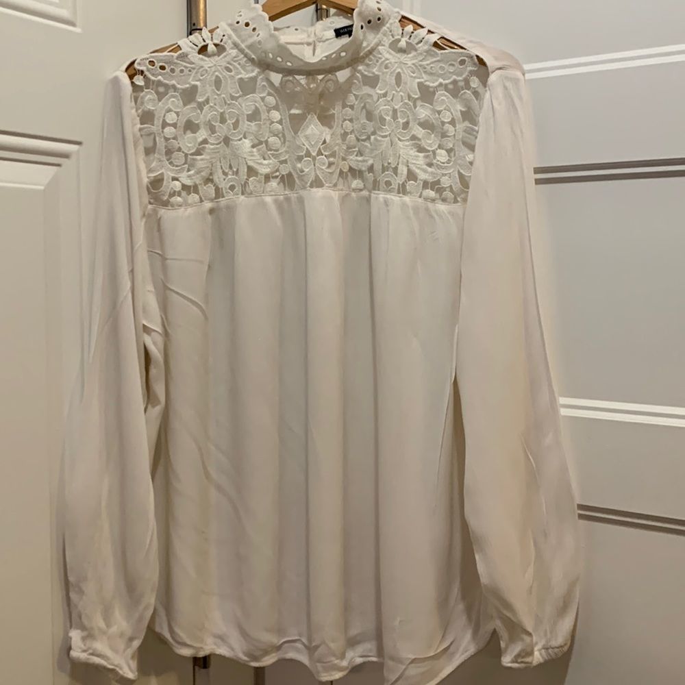 Lace Top Blouse